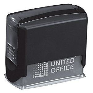 Stempel, stempel, stempel, stempelset United Office