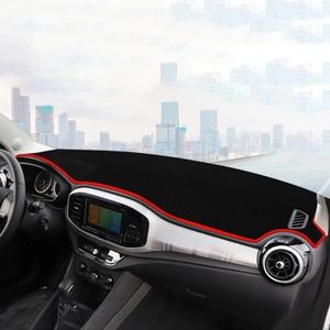GLZHJ Geschikt voor MG 3 MG3 2017 Auto Dashboard Vermijd licht Pad Instrument Platform Bureauhoes Antislipmat Anti-UV Tapijten