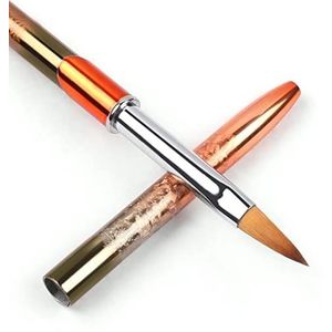 Kolinsky Nr. 10 nagelkunstkwast, acrylkwast, nr. 10