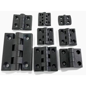 Deurscharnieren 2 stuks sterke plastic stomp scharnier industriële apparatuur elektrische kast deur lager scharnieren vaste meubels hardware kast scharnier (kleur: 50 x 60 mm, 2 stuks)