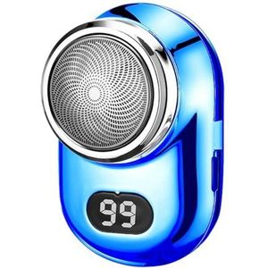 Scheerapparaat, Elektrische Scheerapparaten, Ontwerp Vrouwen Elektrisch, Draagbaar Pocket Elektrisch Gezicht met Power Indicator, Roestvrij Staal Elektrisch voor Mannen Vrouwen Geschenken