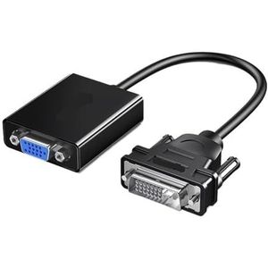 Dvi-D naar VGA vda24+1 Vja Converterkabel voor Computer Host Grafische Kaartaansluiting (Kleur: Dvi 24 1 naar VGA ronde lijn)