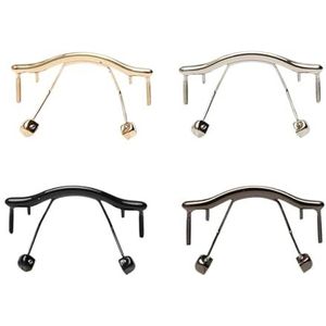 Montuurloze bril met neusstuk, 1 stuk reparatieonderdelen for brilmonturen met neusstuk(Silver)