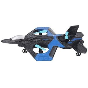 Mini-drone op Afstand Bestuurbaar Vliegtuig met Lang Signaalbereik 2,4 GHz voor Beginners Als Kerstcadeau (Blauw16)