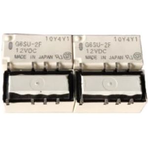 G6SU-2F 12V Electromagnetic Holding - 8-Pin Normally Open, 2A Rated Current, Solder Flux Resistant, 150mW Coil Power, Reliable(110V)