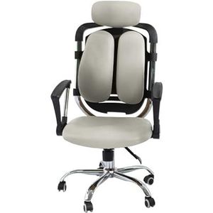 Verfrissende computerstoel Comfortabele ergonomische vrijetijdsstoel Verstelbare hoofdsteun Rotatiehoek Bureaustoel eenvoudig