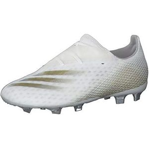 adidas X Ghosted.2 FG Voetbalschoenen voor heren, Veelkleurig (Ftwbla Oromez Plamet), 39.5 EU