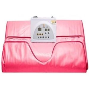Saunadeken, Ver-infrarood saunadeken, afslankdeken for gewichtsverlies, duindoorn stoomzak for thuisontvochtiging en gebruik in de koude sauna(Pink)
