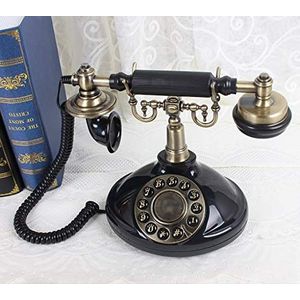 Telefoon Retro Republiek China Bellen Amerikaanse telefoon Vaste lijn Mode Creatieve Persoonlijkheid Persoonlijkheid Bedraad Ouderwets Vast (A)