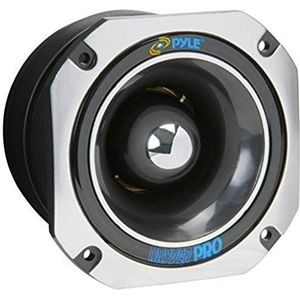 PYLE PDBT45 prachtige titanium tweeter driver 200 watt rms 400 watt max 11,40 cm vierkante spl autodeurdeuren met gevoeligheid van 104 db, 1 stuk