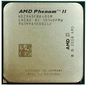 AMD - Phenom II X4 965 - Quad-Core CPU-processor - 3,4 GHz - Socket AM3