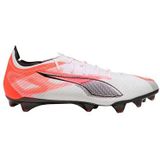 PUMA - ULTRA 5 CARBON FG - Voetbalschoenen - Zwart/Rood/Wit