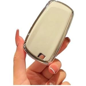 Autosleutel beschermhoes Zachte TPU Autosleutel Case Cover Shell Fob Voor BMW F30 F31 F32 F34 F20 F21 F07 F10 1 3 5 7 Serie X1 X3 G01 X4 G02 X5 F15 F16 M4 M3 Sleutel Shell(B-white)