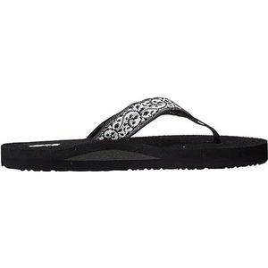 Teva Mush 2 W's Sport- en outdoorsandalen voor dames, Segmenten Zwart Grijs, 36 EU