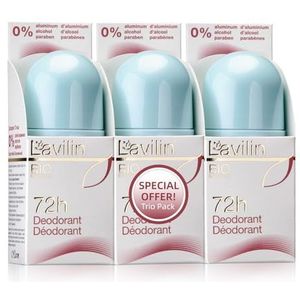 Lavilin 72-uurs roll-on deodorant (verpakking van 3 stuks)