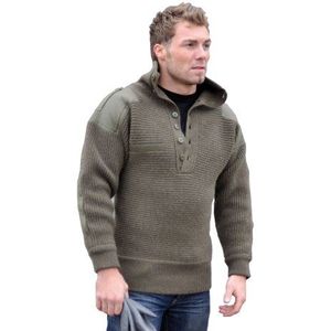 Mil-Tec - Alpin Pullover - Heren - Hoge Kraag - Lange Mouwen
