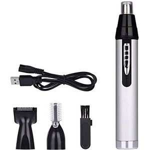YKMYXZ, Oor- en neushaartrimmer Professionele pijnloze wenkbrauw-gezichtsoorhaartrimmer Tondeuse for mannen en vrouwen, IPX7 Dual Edge-mesjes for eenvoudige reiniging