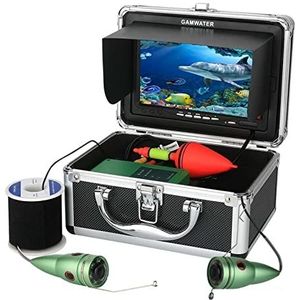 Onderwaterviscamera, Onderwater vissen video-camerakit 100 0TVL 6W IR-LED Viszoeker met 7 inch kleurenmonitor 1 0m 15m 20m 30m for ijszeevissen(09MJ IR 10M)