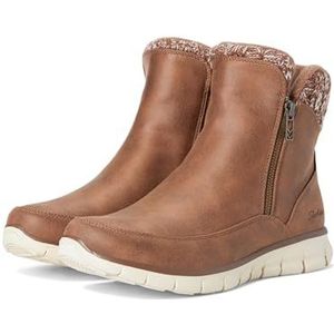 Skechers Dames Synergie enkellaarzen, bruin, 35.5 EU
