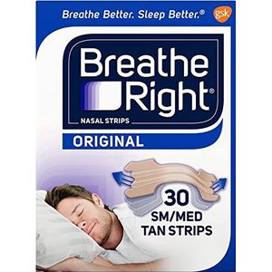 Breathe Right sm/met Tan (verpakking van 3) 90 strips