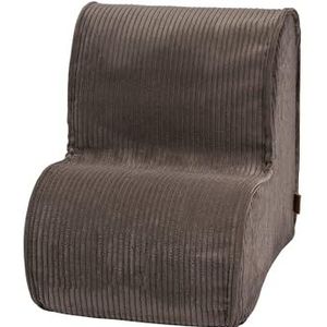 MEOWBABY Fauteuil voor Kinderen, Ottoman, Aesthetic, Bruin