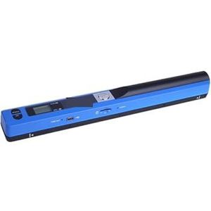 Documentcamera Scanner Document Draagbare A4-scanner for documenten Boeken Kantoor Handheld mobiele scanners JPG/PDF 900DPI(Blue)