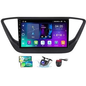 Android 13 9 Inch 2 Din QLED Autoradio Voor Hyundai Solaris Verna 2017-2020 - Camera DVR GRATIS - Steun Carplay Android Auto DSP Stuurwiel FM RDS DAB WIFI 4G Bluetooth Split-Screen(B,NF-2)