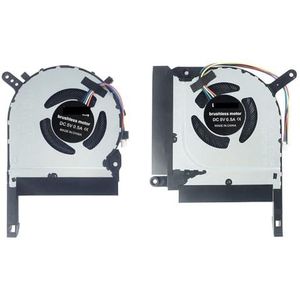 Laptopkoelventilator voor ASUS voor TUF A15 A17 F17 (2021) FA706I FX706HC FA706QR QFX506HC FA506QM FA506Q FX506H FX506HM FX506HE Ventilator(CPU and GPU)