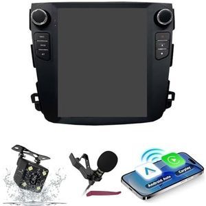Android 14 Autoradio Navi voor M-itsubishi Outlander (2006-2012) 9.7 ""Screen multimediaspeler met draadloze carplay GPS-navigatie 2 Din Radio Bluetooth 5.0 HIFI FM 5G-WiFi SWC RDS MIC,M200s