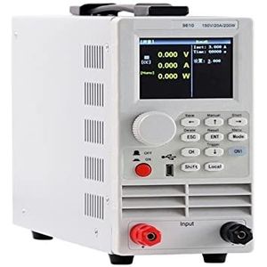 Digital Battery Load Tester DC-belastingsinstrument Elektronische belasting Batterijcapaciteitstester LED-aandrijving Oplader Vermogenstester High Precision, High Sensitivity(9613)