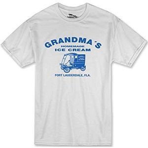 Terence Hill Bud Spencer T-shirt - Grandma's Ice Cream, wit, XL