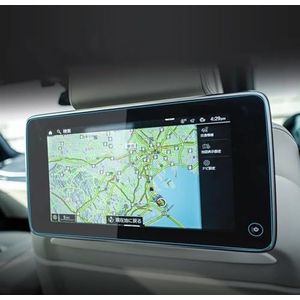 GPS schermbeschermer Voor BMW X7 2019-2021 2022 2023 Screen Protector Speed ​​Console Display Gehard Glas Beschermende Film Navigator Bescherming Auto Accessoire sticker (Size : TV Blue 2PCS)