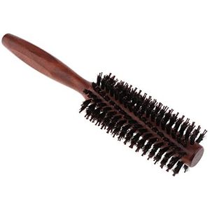 Borstelharen Hout Ronde Styling Haarborstel Roll Kam voor Krullend Steil Haar 02