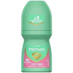 Mitchum Mitchum Onzichtbare Roll-On Powder Fresh Poeder-1,7 oz