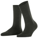 FALKE Dames Sokken Sensitive New York W So lyocell met comfort tailleband 1 paar, Groen Military 7826, 39-42