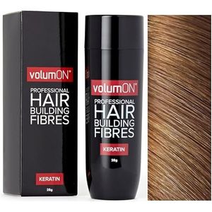 VolumON Professional Hair Building vezels, anti-val, keratine 28 g, tot 30 toepassingen, kies uit 8 kleurnuances