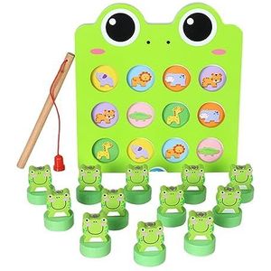 3 Pcs Memory Match-bordspel - Schattig kikker memory match bordspel, spellen voor voorschools leren, vroeg educatief speelgoed voor kinderen Hirara