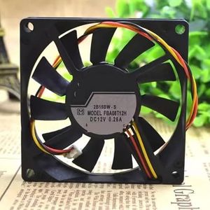 CPU-ventilator voor Panaflo FBA08T12H 12V 0,26A 8cm 8015 Luchtkoelventilator 80×80×15MM