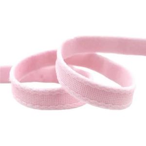 2 5 10 Yard 3/8"" 10mm nylon beha beugel wrap elastische pluche band piping tape ondergoed lingerie naaien trim-Rose roze-2 werven