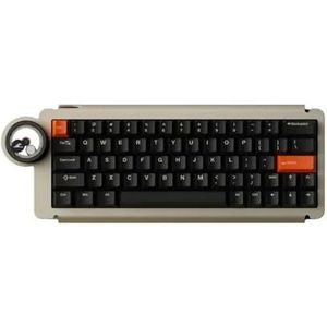 QPSJXN Magnetische Schakelaar RGB Bedraad Toetsenbord Met Planetaire Gear En Aluminium Laag Vertraging Ontwerp Compatibel Met DROGE Ijs Ring 63 RT (Moon Shadow Wheel)