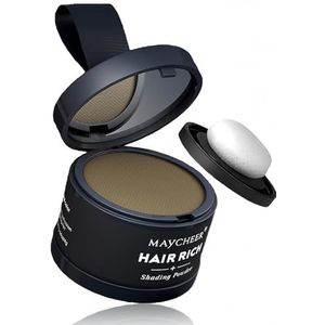 Maycheer Hairline Powder for Women - Maycheer Magic Root Cover Up, Hair Rich Shading Powder (27# Flax Brown)