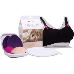 Cache Coeur Curve Borstvoeding Nursing Kit (Zwarte BH, Large)