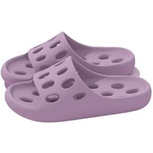 Dia's, Comfortabele bad- en doucheslippers for dames, perfect for gebruik binnenshuis in de zomer,voor dames en heren(Purple,41 EU)
