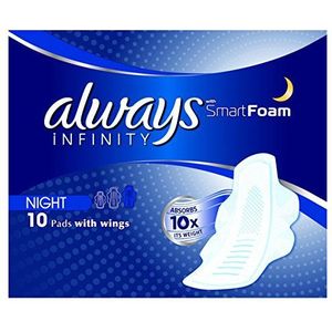 Always Infinity Night (maat 3) maandverband met vleugels, 10 maandverband, revolutionaire technologie, altijd het beste comfort en bescherming