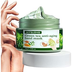 Groene Thee Hand Masker - Handmasker met groene thee-extract | Zuiverend, voedend en hydraterend voor een verbetering algehele teint Zceplem