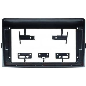 Autoradio-fasciapaneelplaatframe Voor Toyota Voor Corolla Voor Verso Voor Spacio E120 Auto Radio Fascia Frame 9 Inch Stereo Paneel Adapter Dashboardbekledingframe(Framekabel)