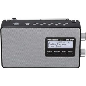 Panasonic - Draagbare DAB/FM Black Radios, MP3 en CD-speler, meerkleurig (RFD10)