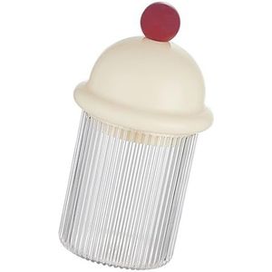 Qsvbeeqj Elegante Badkamer Opslag Houder Voor Vanity Desktop Wattenstaafjes Dispenser Decoratieve Restaurant Thuis Tandenstoker Doos