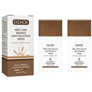 Drunk Olifant Bronzing Drops, , vloeibare bronzercrème, anti-vervuiling, bronzing druppels, drronk olifant voor gezicht en lichaam, bronzing tegen fijne lijntjes en rimpels, 2 stuks