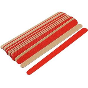 Nagelvijl, Nagel Buffer, 503 stks/partij Houten Nagelvijlen Slanke Wegwerp Houten Buffer Recht(Lime)